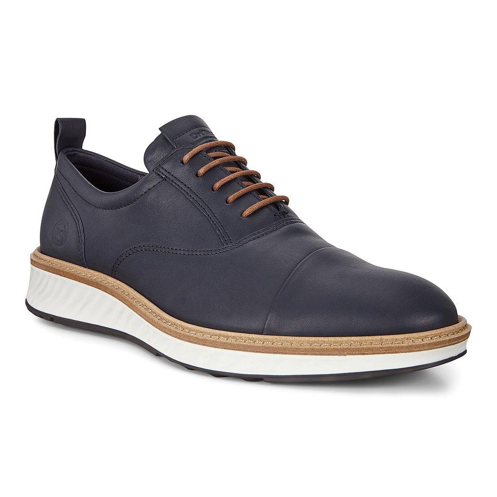 Chaussures Business Ecco St.1 Hybrid Homme Bleu 5143-OVJCD